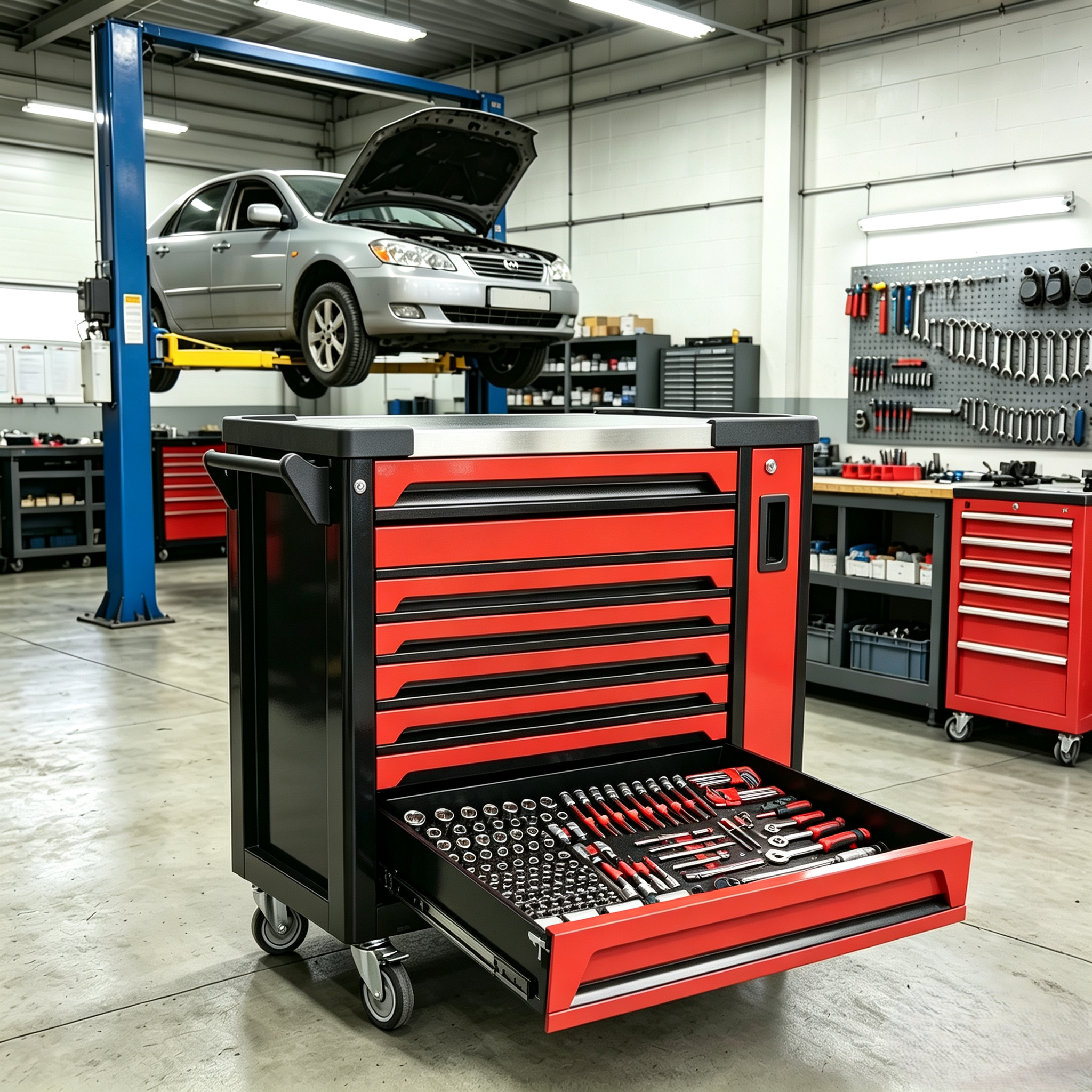 auto tools тележка для инструментов, автоинструменты