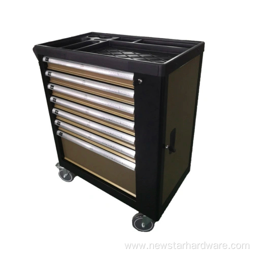 Профессиональный набор инструментов на тележке для DIY инструментов с 7 ящиками