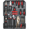 Тележка с многофункциональным набором инструментов, 308 шт., в алюминиевом футляре