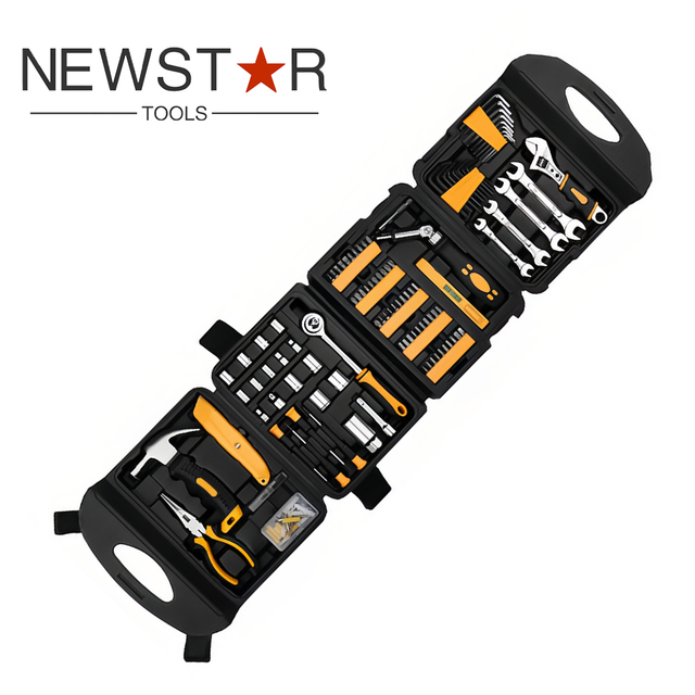 Универсальный набор инструментов для ремонта дома и автомобиля, 128 предметов