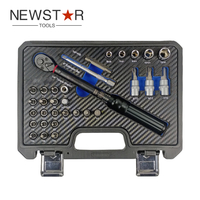 Набор динамометрических ключей 1/4 дюйма для авторемонта — регулируемый набор ручных инструментов с футляром